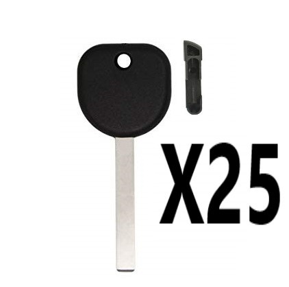(25 PACK) B119 HU100 KEY SHELL FOR GM