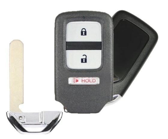 REPLACEMENT 2015-2017 HONDA FIT / HR-V /  3 BUTTON SMART KEY PN 72147-T5A-A01