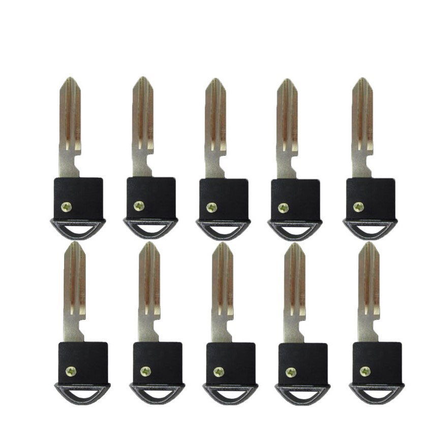 (10 PACK) INFINITI NISSAN EMERGENCY KEY BLADE (WITHOUT CHIP) SPECIAL PRICE