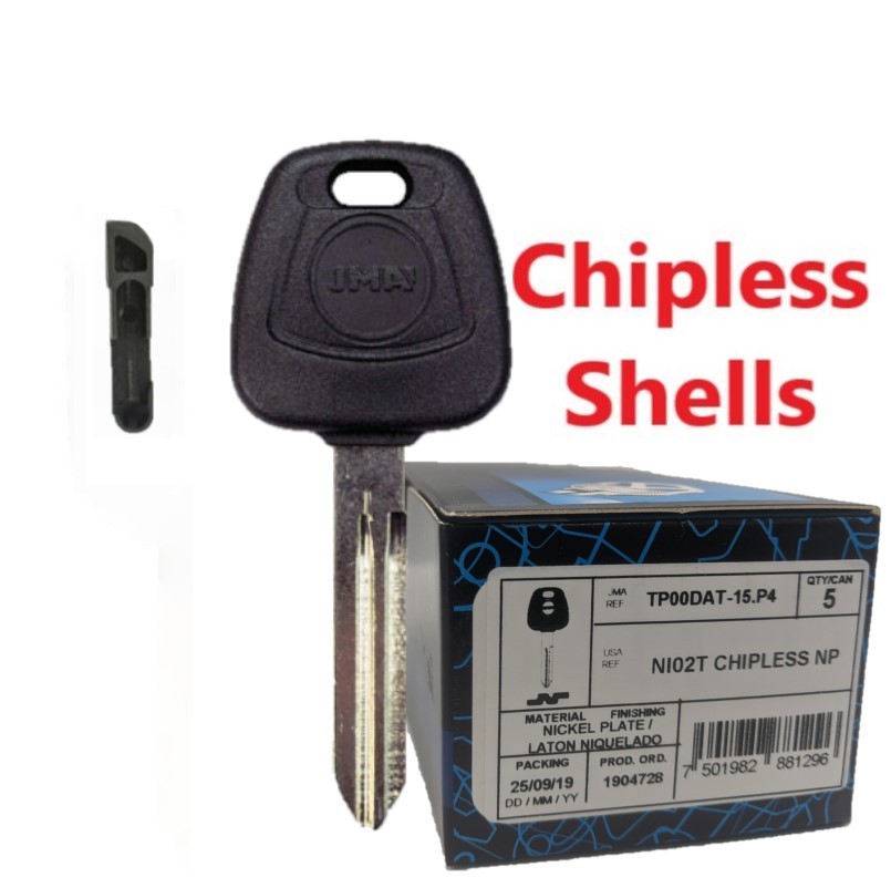 (BOX OF 5) JMA - DA34 / NI02T KEY SHELL FOR INFINITI NISSAN NI01,NI02,NI04