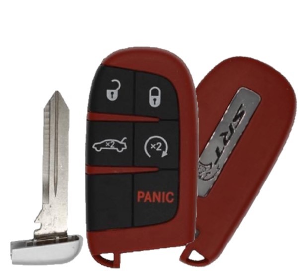 2019-2020 DODGE CHARGER AND CHALLENGER HELLCAT AUTO TRANSMISSION - FULL POWER SMART KEY 5B PN 68394205AA