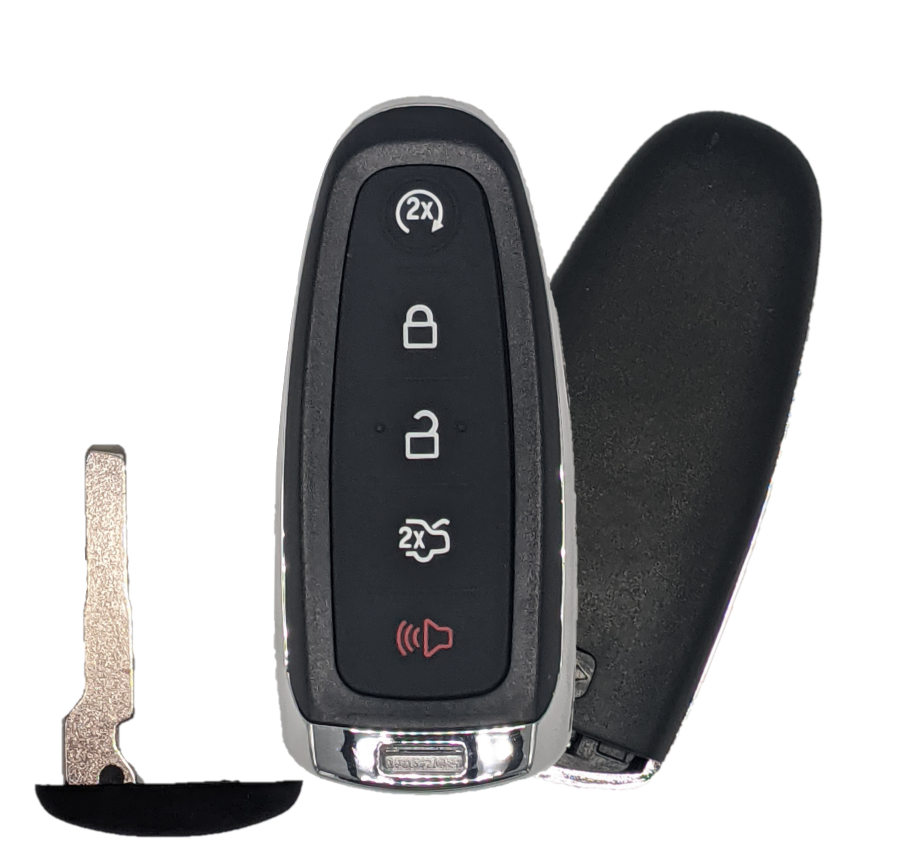 5 BUTTON PROXIMITY SMART KEY REPLACEMENT FOR FORD M3N5WY8609 164-R7995, CJ5T-15K601-DX