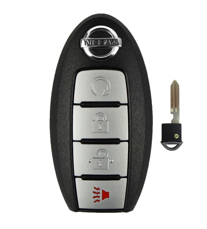 2015-2018 NISSAN MURANO, PATHFINDER, TITAN SMART PROX KEY 4 BUTTON REMOTE START IC 204 PN 285E3-5AA3D