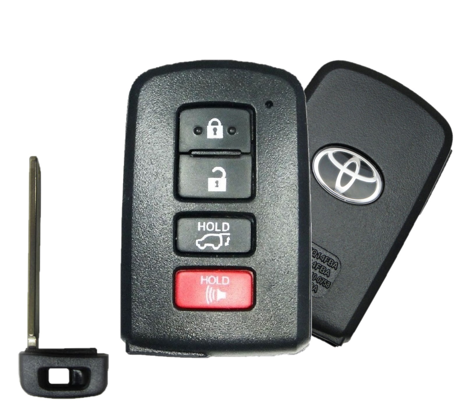 2014-2020 TOYOTA HIGHLANDER LIMITED / SEQUOIA SMART KEY 4B (AG BOARD) PN 89904-0E120/121