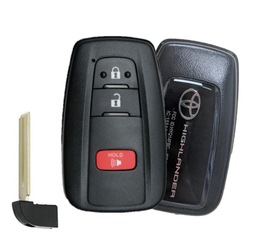 2020 TOYOTA HIGHLANDER 3 BUTTON SMART KEY- PN 8990H-0E010