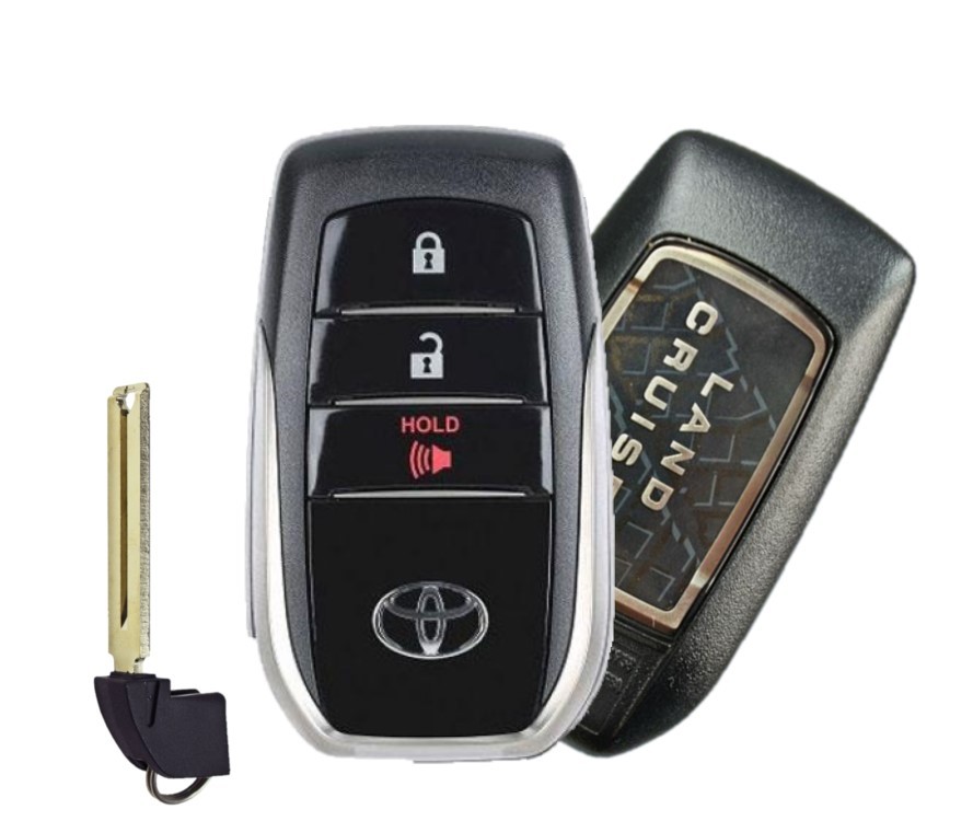 2020 - 2021 TOYOTA LANDCRUISER 3 BUTTON SMART KEY HATCH - PN 89904-60X20