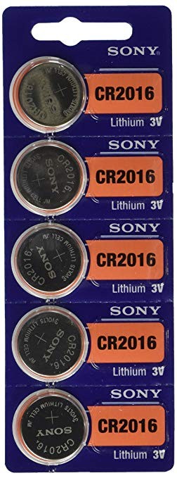 SONY CR2016 BATTERY 5-PACK