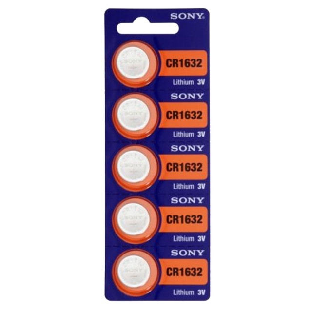 SONY CR1632 BATTERY 5-PACK