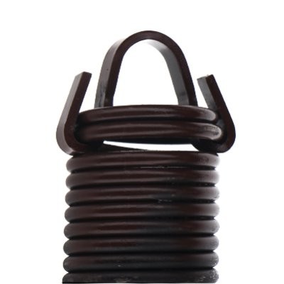 7' HIGH DOOR (25-42) .2500 - 1.975 - 25 CLIPPED EXTENSION SPRING (PULLS 260 LBS - BROWN)