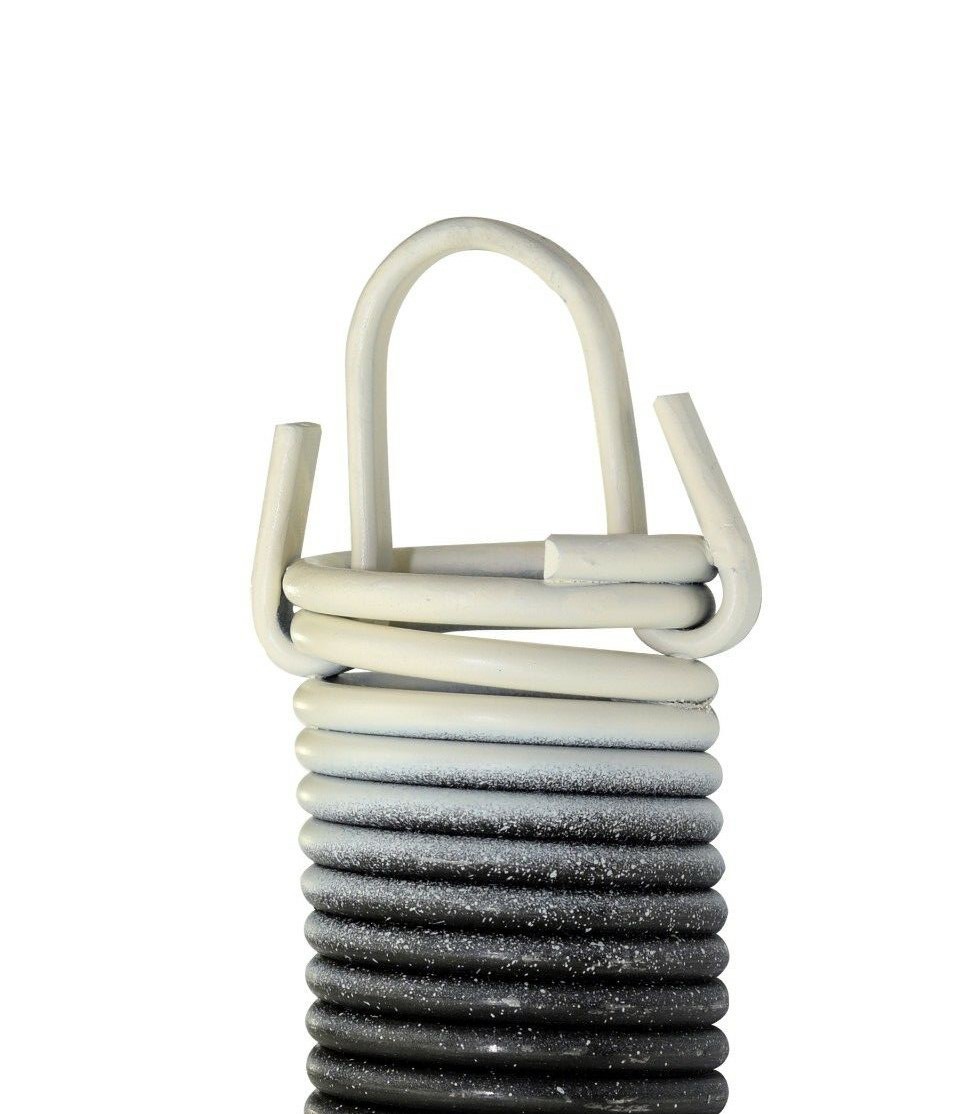 7' HIGH DOOR (25-42) .2730 - 2.142 - 25 CLIPPED EXTENSION SPRING (PULLS 310 LBS - WHITE)