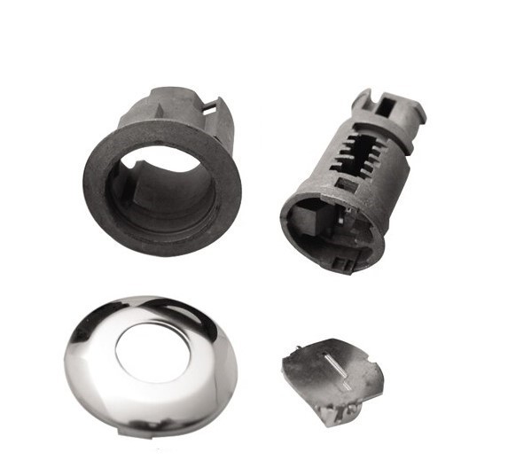 ASP D-42-221 FORD 10-CUT DOOR LOCK SERVICE PACK CHROME - UNCODED