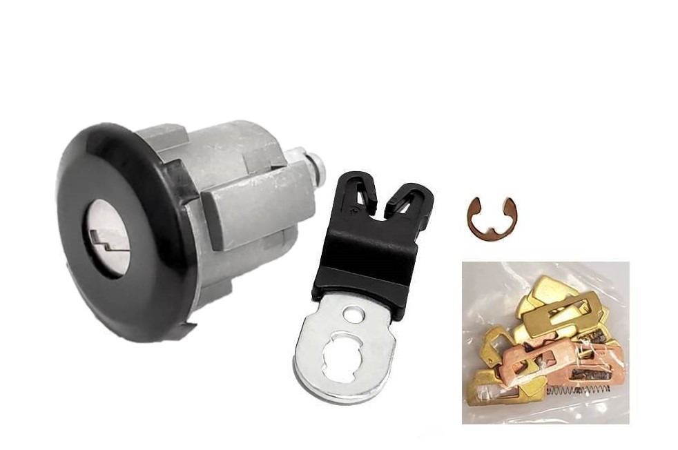 ASP D-42-262 FORD DOOR LOCK SERVICE PACK 8-CUT BLACK - UNCODED