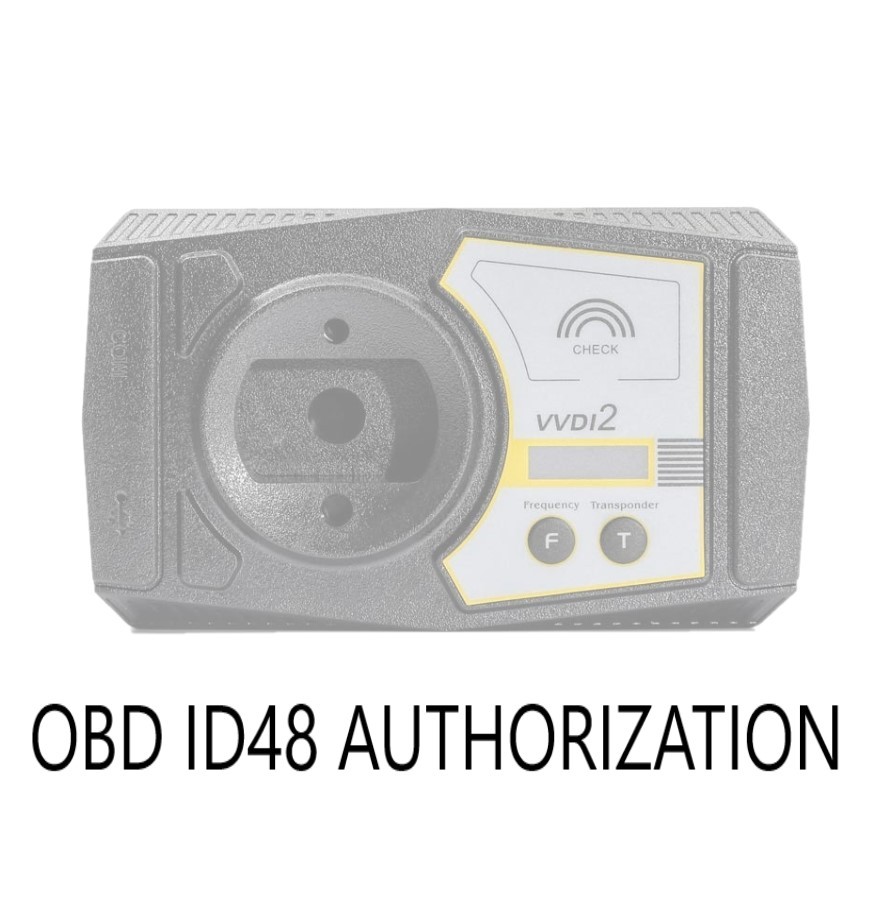 XHORSE VVDI2 AUTHORIZATION: OBD ID48