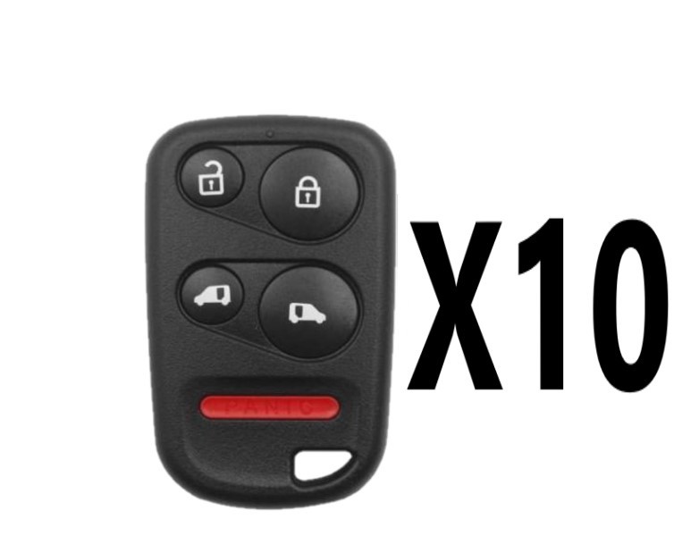 (10 PACK) XHORSE HONDA STYLE - 5B UNIVERSAL REMOTE FOR VVDI KEY TOOL (WIRED)