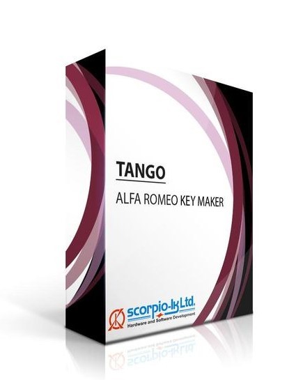 TANGO ALFA ROMEO KEY MAKER SOFTWARE (NON USA)