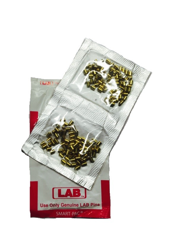 LAB UNIVERSAL PIN .003 BOTTOM (SIZES .126-.360 ) SMART PAC - 150 PACK
