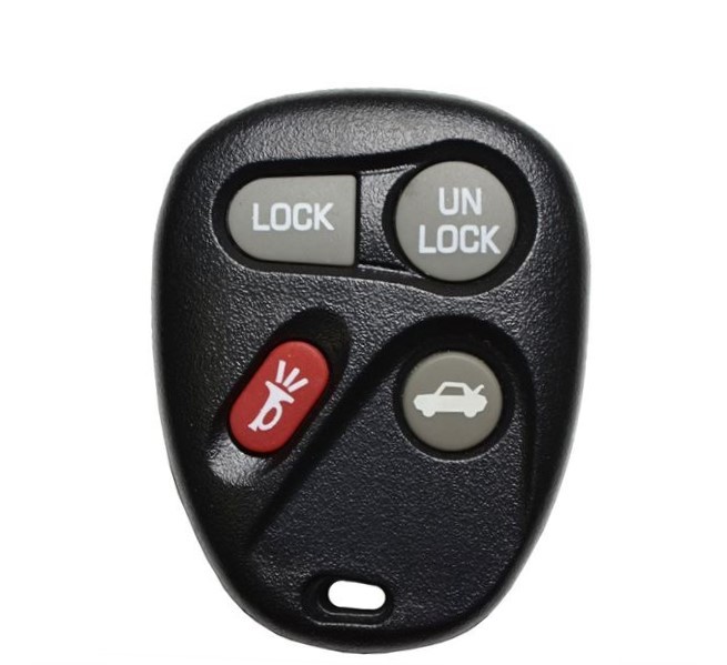 2001-2005 CHEVROLET / PONTIAC 4 BUTTON KEYLESS ENTRY REMOTE PN 10443537