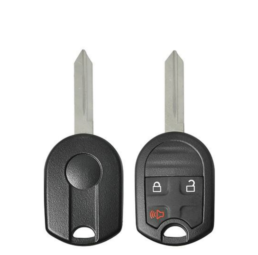 DURASHELL FORD 3 BUTTON REMOTE HEAD KEY SHELL