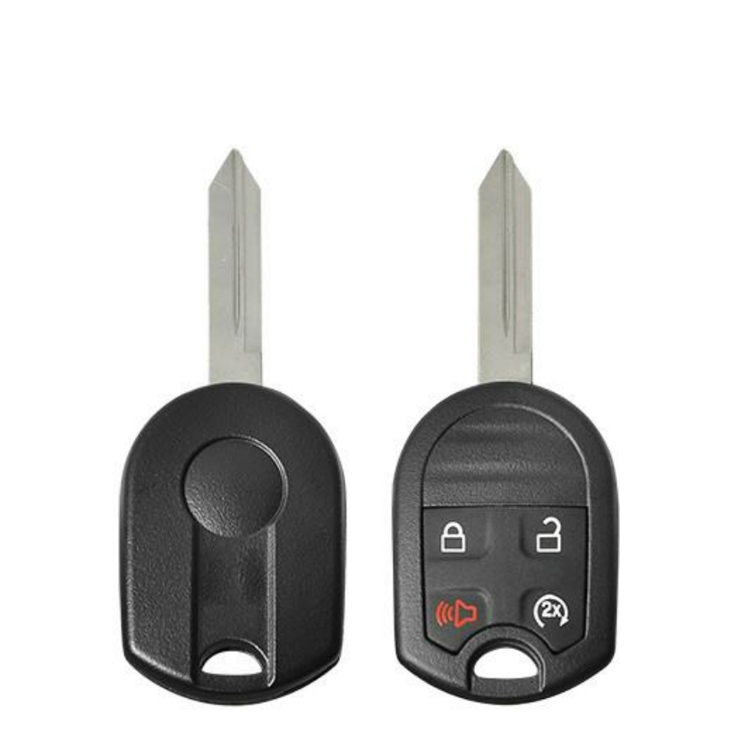DURASHELL FORD 4 BUTTON REMOTE HEAD KEY SHELL
