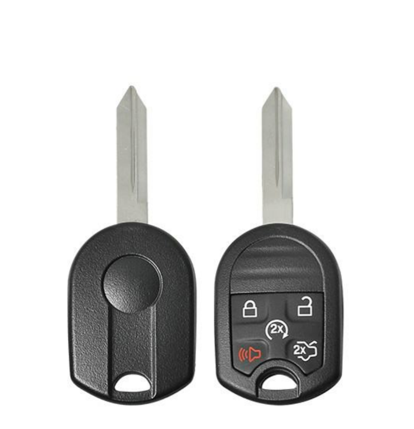 DURASHELL FORD 5 BUTTON REMOTE HEAD KEY SHELL