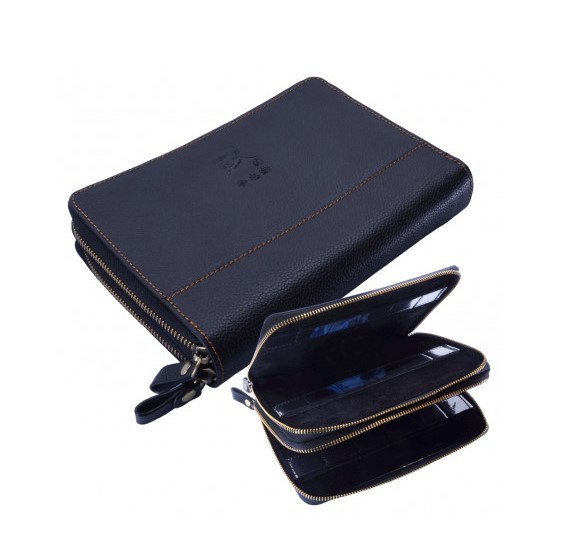 ORIGINAL LISHI - LEATHER WALLET WITH ZIPPER - FITS 32 TOOLS 