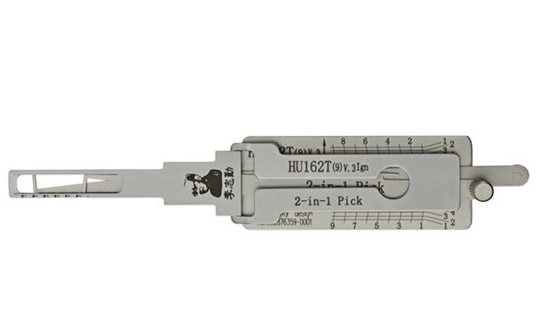 ORIGINAL LISHI HU162 9-CUT AUDI VOLKSWAGEN 2-IN-1 PICK - IGNITION