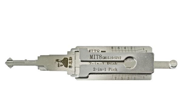 ORIGINAL LISHI MIT8 MITSUBISHI 2-IN-1 PICK - DOOR /TRUNK