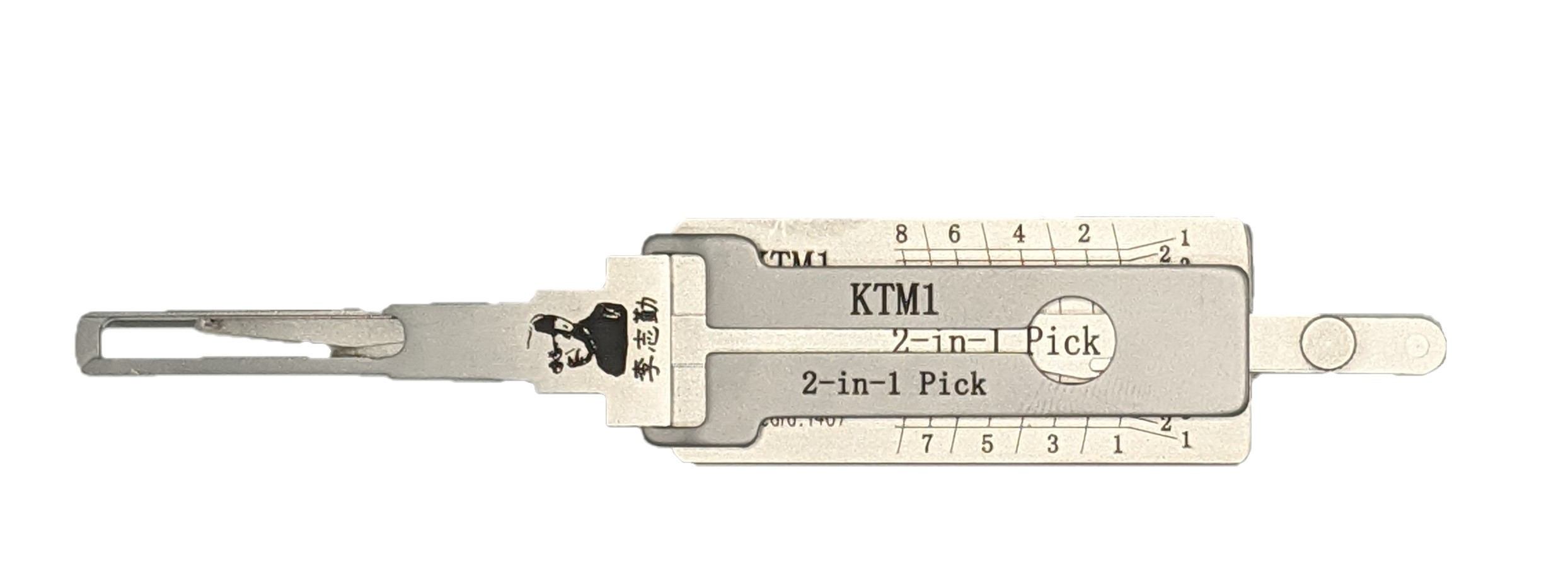 ORIGINAL LISHI KTM1 FOR KTM AND YAMAHA BIKES 2-IN-1 PICK - ANTI GLARE