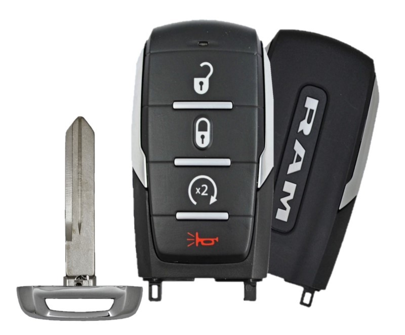 2019-2022 DODGE RAM 4 BUTTON SMART KEY PN 68442907AB / 68575602AA