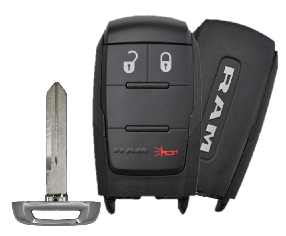2019-2020 DODGE RAM 3 BUTTON SMART KEY PN 68375455AC