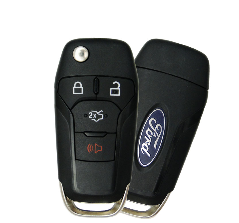 2013-2016 FORD FUSION HIGH SECURITY REMOTE FLIP KEY 4 BUTTON TRUNK PN  164-R7986
