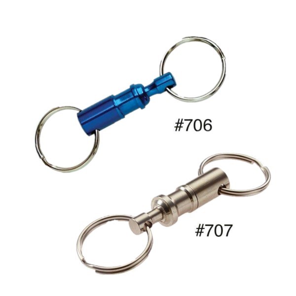 LUCKY LINE QUICK RELEASE KEY RING 150 - PC JAR - 706-707