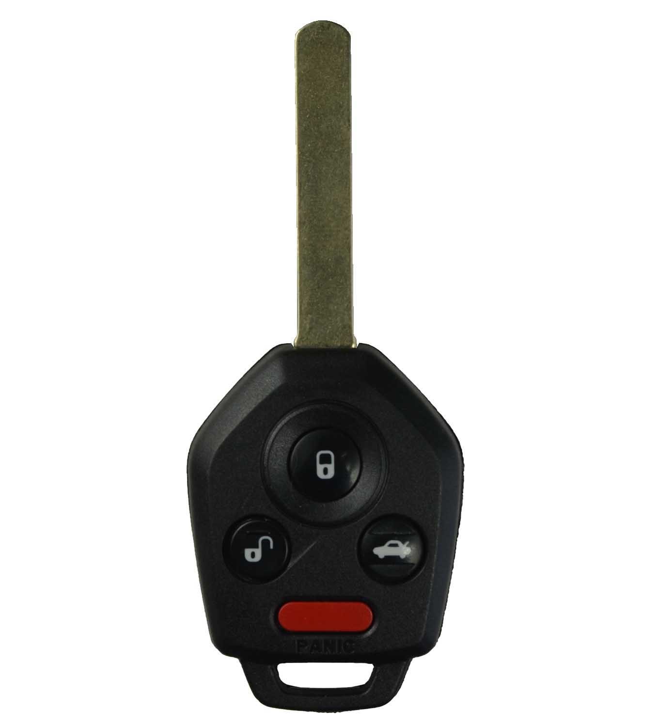 SUBARU REMOTE HEAD KEY 4B (4D60 CHIP) PN 57497-AJ10A