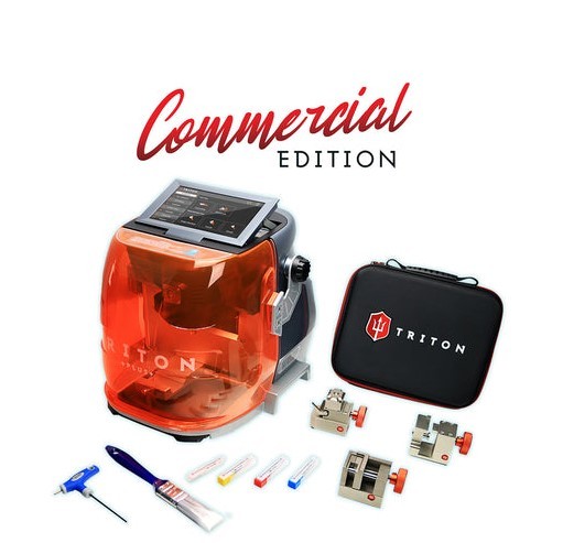 TRITON PLUS KEY CUTTING MACHINE  COMMERCIAL EDITION