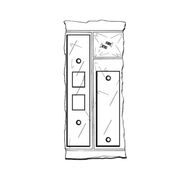 DON-JO FBRK 3 FILLER PLATE KIT (PRIME COATED)