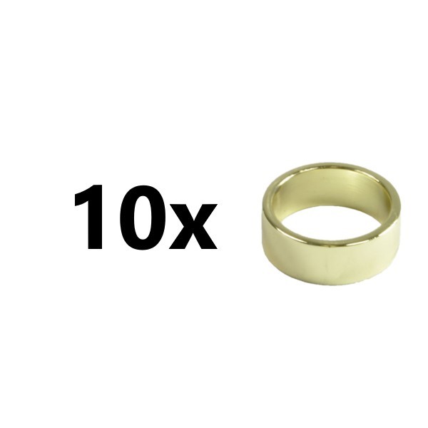 (10 PACK) GMS 1/2 COLLAR 13 BLOCKING RING FOR FOR MORTISE CYLINDERS US3