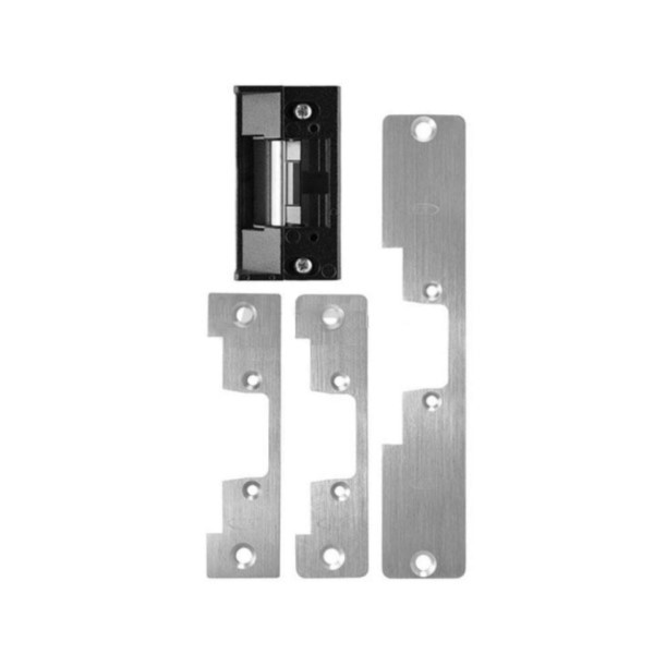 RCI S65-04-32D CENTERLINE STRIKE - STANDARD PROFILE - BRUSHED SATIN STAINLESS STEEL