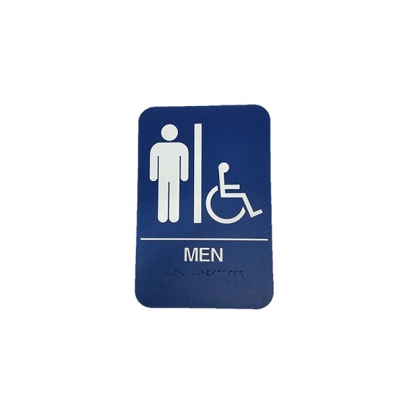 DON-JO HS-9070-01 MEN ADA SIGN