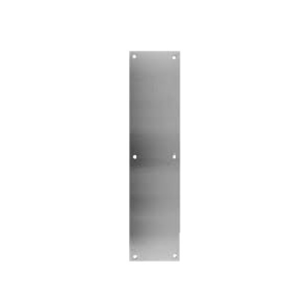 DON-JO PUSH PLATE - 70-630 (SATIN STAINLESS STEEL)