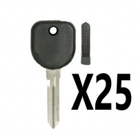 (25 PACK) B106 KEY SHELL FOR B111/B107