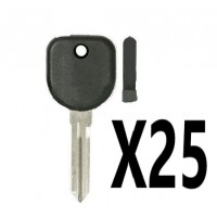 (25 PACK) B99 KEY SHELL FOR GM