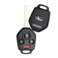 2010-2014 SUBARU LEGACY 4 BUTTON REMOTE HEAD KEY TRUNK - 57497AJ10A