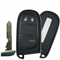 2014-2020 JEEP CHEROKEE 3 BUTTON PROXIMITY REMOTE SMART KEY PN 68105078AG