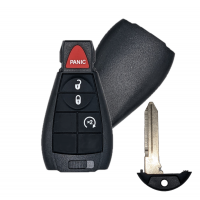 REPLACEMENT 2011-2013 JEEP / DODGE 4B FOBIK REMOTE START - 56046736AH (PROXIMITY)