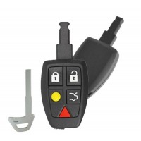 REPLACEMENT 2004-2007 VOLVO C30 / C70 / S40 / V50 - 5 BUTTON KEYLESS ENTRY REMOTE - PN 30772198