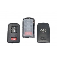 OEM TOYOTA 3 BUTTON SMART KEY SHELL - HYQ14FBA