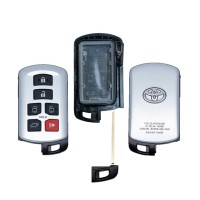 OEM TOYOTA 6 BUTTON SMART KEY SHELL HATCH / POWER DOORS - HYQ14ADR