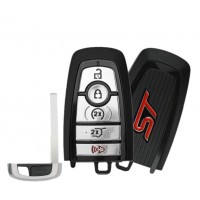 2018-2020 FORD EDGE / EXPLORER ST 5 BUTTON SMART KEY - HATCH / REMOTE START - PN KT4T-15K601-CE