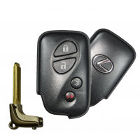 2009-2011 LEXUS ES GS IS LS CT SMART KEY 4B TRUNK W/EMERGENCY BLADE E BOARD PN 89904-50380