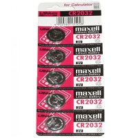 MAXELL CR2032 BATTERY 5-PACK